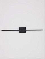 Sandy Black Aluminiun & Acrylic LED 21 Watt 220-240 Volt 1200Lm 3000K IP20 L: 90 W: 6.9 H: 11.8 cm