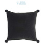 110348 Pillow Salgado black velvet 50 x 50 cm  Eichholtz