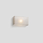 66401-107 Faro OTTON RCT Настенный светильник Horizontal Linen 2L  матовый белый — фото 1