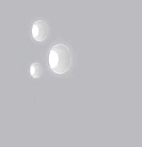 KONE INCASSO 10W 220V BIANCO (senza CA)