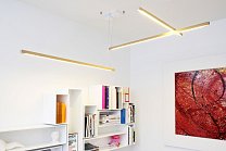 Led28 1000 мм, дуб, тонированный в чёрный; Casambi (Bluetooth)