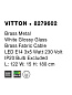 8279602 VITTON Novaluce светильник LED E14 3x5Вт 230В IP20