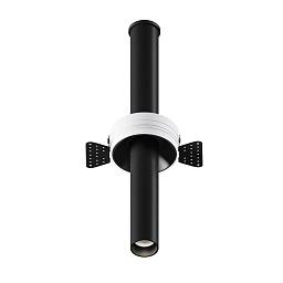 C140TRS-L300-7W4K-B Maytoni Focus встраиваемый потолочный светильник цилиндрической формы черный
