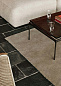 133059A428 &Tradition Sett LN12 Журнальный столик 60x140 см, дымчатое стекло — фото 5
