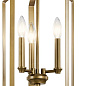 Morrigan 21" 3 Light Foyer Pendant Natural Brass подвесной светильник 42499NBR Kichler — фото 2