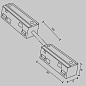 TRA034CPC-42B-15-1 Maytoni Accessories for tracks Exility Комплектующие для систем освещения с токоведущими элементами Черный — фото 9