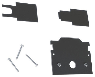 заглушка черного цвета для магнитного трека