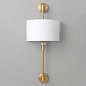 Бра Crystal Lux VINTAGE AP2 BRASS — фото 2