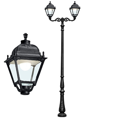 Парковый фонарь Fumagalli HOREB ADAM/SIMON 2L