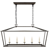 Darlana Medium Linear Lantern состаренное железо