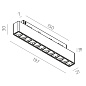 Трековый линейный светильник M7 BRICK 18.30 B Led Technology — фото 1