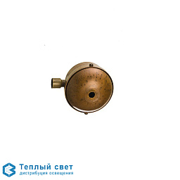 lamps for interior accessories- Il Fanale Sistema canaline настенный светильник с круглым латунным корпусом в ретро стиле