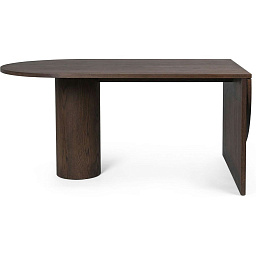 1104267682 Ferm Living Pylo прямоугольный обеденный стол из массива дерева с асимметричными опорами