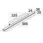 FEMTOLINE TP WALL 60 W белый Delta Light настенный светильник — фото 1