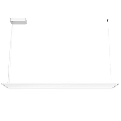 Superflat Flos Architectural Линейный подвес прямоугольный белый f-a-070
