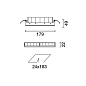 EK31 Laser Blade XS iGuzzini Recessed Minimal section 10 LEDs - integrated DALI - Wall Washer Longitudinal Glare Control