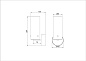 A3606AP-8BK Arte Lamp Lanterna бра LED 1х8W 250Lm 3000K — фото 3