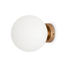 MOD321WL-01G2 Maytoni Basic настенный светильник с круглым плафоном золотого оттенка