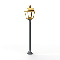 Place des Vosges 1 Tradition N° 10; Clear glass E27 105W; Tinted lacquered brass
