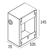 CONCRETE BOX 186 270 11 186 Delta light