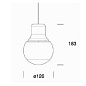 MASS LIGHT подвесной светильник & Tradition 20619700