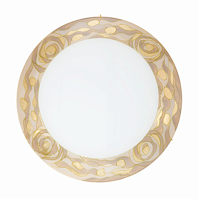 Kolarz SERENA 0415.U14.3.Ch потолочный светильник золото 24 карата ø50cm высота 10cm 4 лампы e27