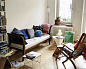 20119503 Occasional Vitra Квадратный прикроватный столик белый с хромом — фото 2
