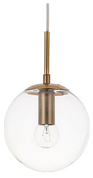 A1915SP-1AB Arte Lamp Volare подвесной светильник с одним стеклянным шаром