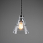 MLP251 Mullan подвес Lyx с прозрачным коническим стеклянным плафоном, 18 см — фото 16