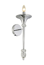 MIRACLE AP1 CHROME Crystal Lux Miracle настенный светильник-бра в хромовом исполнении с удлинённой ножкой