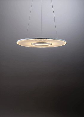 Подвесной светильник Iris Pendant Horizontal 60 DCW éditions, белый, белый потолочный стакан IRIS PH 60 2700K