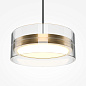 MOD348PL-L18BBS3K Maytoni Dress code Подвесной светильник 18W 1080лм Черный и Латунь — фото 10