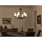 Vetivene 6 Light Chandelier Textured Black люстра 52451BKT Kichler — фото 3
