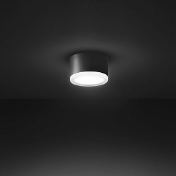 fog-r-125-10-w-ceiling-lamp Landa Illuminotecnica FOG уличный потолочный светильник цилиндрической формы с мягким рассеянным светом, подходит для освещения навесов и террас