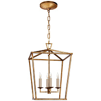 Darlana Small Lantern позолоченное железо