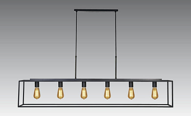 HENOUTMIRE 6 OUSER MEDIUM подвесной светильник Davidts lighting