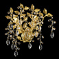 EDEN AP2 GOLD Crystal lux EDEN Бра E14 60W — фото 1