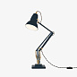 Original 1227 Brass Desk Lamp Ink Blue Anglepoise, настольная лампа — фото 1