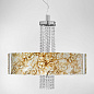 Kolarz EMOZIONE 0345.36.5.Me.Ag.OKpT подвесной светильник хром ø60cm высота 58cm мин. высота 60cm макс. высота 198cm 6 ламп e27 — фото 1