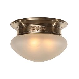 PP-86 Patinas lighting Pápa потолочный светильник из латуни, плафон 30 см