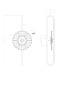 A2563AP-1PB Arte Lamp Almaaz настенный светильник LED 1х12W 600Lm 4000K — фото 3