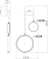 A1364AP-2PB Arte Lamp Holly декоративная подсветка LED 1х16W 800Lm 3000K — фото 2