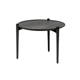 2714-1000 Aria Design House Stockholm Круглый кофейный стол на высоких чёрных ножках