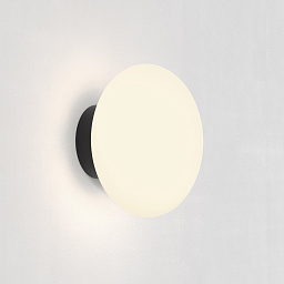 1176047 Astro lighting Zeppo Настенный светильник круглый, чёрный матовый