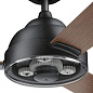 60" Pinion Fan Distressed Black люстра-вентилятор 300253DBK Kichler — фото 5
