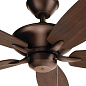 52" Renew Fan Oil Brushed Bronze люстра-вентилятор 330160OBB Kichler — фото 4