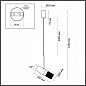 4355/1 Odeon Light Bullet подвесной светильник, 10Вт, белый;золото — фото 4