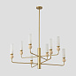 Люстра Crystal Lux SIMPLY SP8 BRASS — фото 1