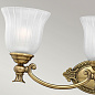 Настенный светильник Francoise Hinkely HK-FRANCOISE3-BATH вощеная латунь — фото 2