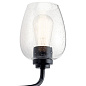 Valserrano 33.50" 4 Light Vanity Light Clear Seeded Glass Black настенный светильник 45130BKCS Kichler